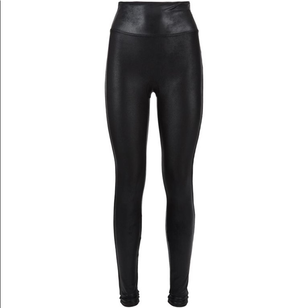 Spanx leather leggings small